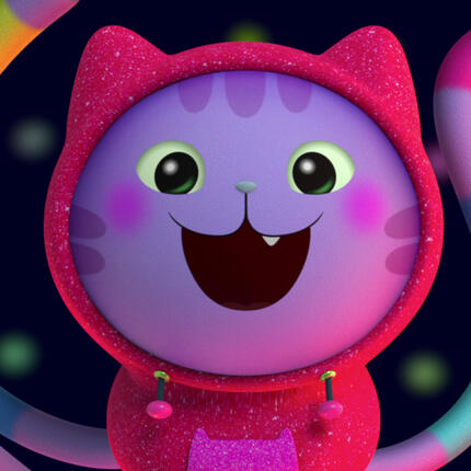 DJCN DJ Catnip (Gabby's Dollhouse)